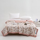 baratos Cobertores de cama-Colcha de verão, Floral / flor Fibra de Liocel Confortável cobertores