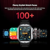 abordables Montres connectées-696 C30PRO Montre intelligente 2.19 pouce Smartwatch Montre Connectée Bluetooth Podomètre Rappel d&#039;appel Moniteur de Sommeil Compatible avec Android iOS Hommes Appels Mains Libres Rappel de Message