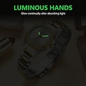 billiga Kvartsklockor-MINI FOCUS Damklocka i Kvarts Minimalistisk Mode Armbandsur Luminös Vattentät Legering Dekoration