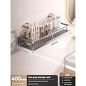 preiswerte Küchen-Aufbewahrung-Multifunktionales Küchenregal mit Saugnapf – Haken zum Aufhängen an der Wand, Messerhalter &amp;Schaufel-Hängeregal, Topfdeckelregal, Komplettlösung zur Aufbewahrung von Küchengeschirr