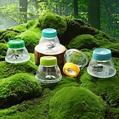 baratos Brinquedos de Exploração da Natureza-Pacote com 12 copos de observação de insetos com lupa, caixa coletora de insetos, experimento científico infantil, material didático para jardim de infância, brinquedos educativos