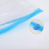 abordables stockage de bagages et de voyage-Lot de 18 sacs de compression sous vide réutilisables pour vêtements, couettes, oreillers, sacs de voyage