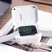 levne Bezdrátové nabíječky-bezdrátová nabíječka pro přenosné nabíjecí baterie řady iwatch pro nouzové nabíjení 900mah přenosná bezdrátová nabíječka pro hodinky