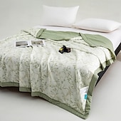 baratos Cobertores de cama-Colcha de verão, Floral / flor Fibra de Liocel Confortável cobertores