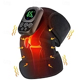 baratos Massajadores de Corpo-Protetor de Joelho Elétrico com Aquecimento Auto EMS e Controle Remoto Sem Fio para Fisioterapia do Joelho