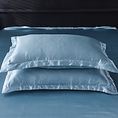 cheap Sheets &amp; Pillowcase-Washed Silk Pillowcase Single Satin Imitation Silk Pillowcase