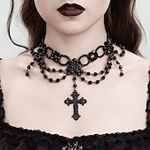 tanie Naszyjniki i wisiorki-1 szt. Naszyjniki For Damskie Ulica Codzienny Kryształ Retro