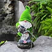 お買い得  ランドスケープライト-1個の風景ライト屋外ソーラープラッシュゴブリンドワーフライト中庭ガーデン芝生パス雰囲気装飾ライト付き