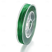 economico kit per la creazione di perline-Cordino elastico in cristallo colorato da 0,5 mm, cordino per infilare perline anti-sfilacciamento per accessori fai da te per gioielli, materiali per perline per braccialetti