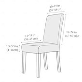 cheap Dining Chair Cover-Velvet Dining Chair Cover Slipcover Elastic And Soft Chair Protector For Home Decor