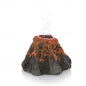 お買い得  動物のサポートとケア-1 火山水槽装飾 輝く石の美的装飾と酸素を高める美的装飾 小型水槽用 すべての水生ペットに適しています