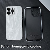 economico Cover per iPhone-telefono Custodia Per iPhone 16 15 14 Pro Max Plus 13 12 Pro Max Copertura Posteriore Custodia ad adsorbimento magnetico Supporta la Ricarica Wireless Resistente agli urti Gradiente di Colore PC