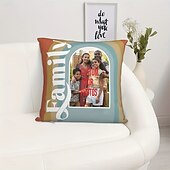 cheap Personalized Gifts-Custom Pillow Cover Add your Image My Family Personalized Gift Photo Design Picture Fashion Casual Pillowcase Cushion Cover 1pc Custom Made