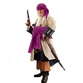 levne Příslušenství a další-Filmové a TV kostýmy Retro Středověké Vlasové ozdoby Pásek Doplňky do vlasů Pirát Viking Pánské Dámské Pirát Plesová maškaráda Výkon Večírek Podium Dospělé Čelenka Doplňky do vlasů
