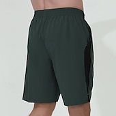 cheap Running Shorts-Men&#039;s Running Shorts Summer Outdoor Regular Fit Quick Dry Breathable Shorts Drawstring Elastic Waist Black Royal Blue Running Camping / Hiking Hunting S M L XL XXL