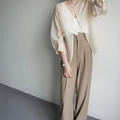 billige bryllup gjesteomslag-Sjal til kvinner Elegant Solbeskyttelse Langermet Organza Bryllup Wrap Med Ren Farge Til Bryllup Sommer