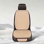 billiga Sätesövdrag till bilen-Hög Kvalitet Linne Bilsäte Kudde Halkfri Smutsbeständig Bekväm Maskintvättbar All-Säsong Universell Passform