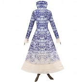 olcso Női jelmezek-boszorkány Madame Morrible Ruhák Kabát Szerepjáték Jelmezek Walpurgis éjszaka Szerepjáték for Női Felnőttek Mindszentek napja Parti Teljesítmény Színpad