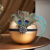 olcso Kiegészítők és még sok más-1920-as évek A nagy Gatsby Flapper fejpánt A nagy Gatsby Toll Retro Csillogó glitter Kristály / Strassz Jelmez Női Farsang Valentin nap Álarcos mulatság Party estélyi viselet Álarcos mulatság
