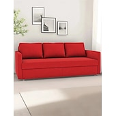baratos Capa do sofá futon.-capa de sofá-cama capa de futon capa de poliéster acolchoado de cor sólida capa frihetcover litb capa prime