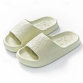 economico Pantofole da casa-Pantofole Cloud Slides per donne e uomini pantofole da doccia sandali da bagno estremamente comodi con suola spessa imbottita