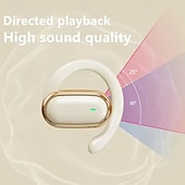 abordables Écouteurs Bluetooth sans fil-Écouteurs sans fil X96 Bluetooth 5.3 avec contrôle tactile réduction de bruit chargement Type-C et longue autonomie pour appareils mobiles