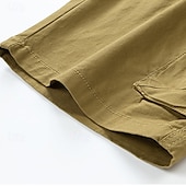 economico Classico-Per uomo Pantaloncini cargo Shorts Pantaloncini Estivi Coulisse Elastico in vita Multi-tasche Semplice Comodità Indossabile Lunghezza al ginocchio All&#039;aperto Sport Quotidiano Moda Casual Nero Blu