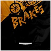 billiga Tröjor för män-Herr Cykeltröja Kortärmad Cykel T-shirt Tröja med 3 bakfickor Bergscykling Andningsfunktion Snabb tork Anatomisk design Uppsugande Gul Röd Blå Grafisk sporter Kläder