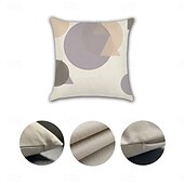 preiswerte Dekorative Wurfkissen-Geometrischer Dekorations-Wurfkissenbezug 4PC Weicher quadratischer Couchkissenschutz für Schlafzimmer Wohnzimmer Sofa Stuhl