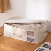お買い得  衣類収納用品-寝具やキルト用のオックスフォード生地の衣類収納バッグ、ジッパーとハンドル付きの折りたたみ式大容量オーガナイザーバッグ、クローゼットや旅行用の引っ越し荷物梱包バッグ