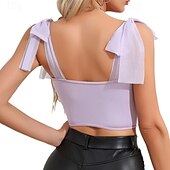 olcso fűző-Szűk fazon Fűző Sportos felső Bustier Női Mindszentek napja Farsang Esemény / Buli Felnőttek Felső Fűző