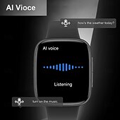 cheap Smartwatch-696 GTX20 Smart Watch 1.85 inch Smartwatch Fitness Running Watch Bluetooth Pedometer Call Reminder Sleep Tracker Compatible with Android iOS Women Men Hands-Free Calls Message Reminder IP 67 38mm