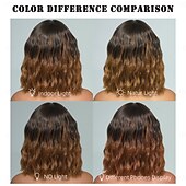 levne Syntetické trendy paruky-Syntetické paruky Kudrny Loose Curl Asymentrický střih Elegantní ofina na stroji Paruka 16&quot; A1 Umělé vlasy Dámské Roztomilý Klasické Pohodlné Tmavě hnědá
