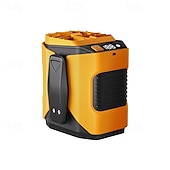 preiswerte Ventilator-neuer Hüftventilator mit USB-Aufladung, Kühlung im Freien, tragbarer Hüftventilator mit starkem Wind, Hand-Halsventilator