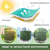 cheap Patio Furniture Covers-IBC Tote Cover for 1000l 275 Gallon Tote Cover Sunshade Water Proof Protective Hood 1000l, 210D/420D Waterproof Water Tank Cover Protective Cover