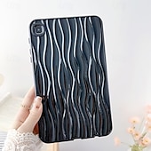זול כיסוי טאבלט Samsung-לוּחַ כיסויים מכסים ל עבור Samsung Galaxy Tab A9 8.7&quot; S6 Lite A8 10.5&#039;&#039; A7 Lite 8.7&#039;&#039; A9 Plus 11&quot; מגן גוף מלא עמיד בזעזועים קווים / גלים TPU