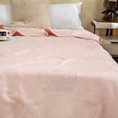 billiga Elitkollektion-Kylande Täcke Comforter Andningsbar Tencel Lyocell Fiber Täcke Drottning Kylande Filt för Varm Sömnare Lätt Duvet för Sommar Grön Rosa