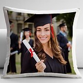 economico Regali personalizzati-Copripiumino Personalizzato per Laurea Cuscino Personalizzato Miglior Regalo di Laurea per Lei LUI Copricuscino Cuscino Ideale Regali d&#039;Amore Personalizzati