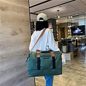 cheap Luggage &amp; Travel Storage-Weekender Bag Travel Duffel Bag with Shoe Compartment, Large Capacity Carry On Tote for Women, Gym Bag with Trolley Sleeve for Short Trips, Business Travel, Overnight, Handbag for Luggage