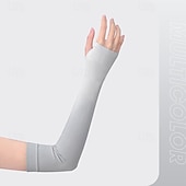 cheap Home Sleeves &amp; Gloves-Gradient Color Ice Sleeves Women&#039;s Summer Ice Silk Sun Protection Sleeves Driving Cycling Arm Protection Anti-ultraviolet
