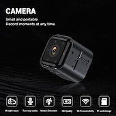 رخيصةأون كاميرات شبكات IP الداخلية-كاميرا IP مصغرة A31080P واي فاي رؤية ليلية كاميرا مراقبة مع صوت ثنائي الاتجاه أمان فيديو لمراقبة المنزل