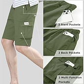 economico Classico-Per uomo Pantaloncini cargo Pantaloncini mimetici Shorts Pantaloncini Estivi Coulisse Elastico in vita Multi-tasche Semplice Mimetico Comodità Indossabile Lunghezza al ginocchio All&#039;aperto Sport
