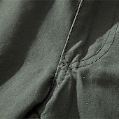 preiswerte Klassiker-Herren Cargo-Shorts Shorts Sommershorts Mehrere Taschen Klappentasche Einfach Komfort tragbar Knielang Outdoor Sport Täglich Mode Lässig Schwarz Gelb