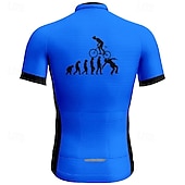 cheap Men&#039;s Jerseys-Men&#039;s Cycling Jersey Short Sleeve Bike Tee Tshirt Jersey with 3 Rear Pockets Mountain Bike MTB Breathable Quick Dry Anatomic Design Wicking Yellow Red Blue Graphic Sports Clothing Apparel
