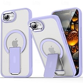 economico Cover per iPhone-telefono Custodia Per Apple AirTag iPhone 16 Pro Max Plus iPhone 15 Pro Max Plus iPhone 13 12 11 Pro Max Copertura Posteriore Custodia ad adsorbimento magnetico con Supporto Traslucido Magnetico PC