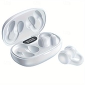 economico Cuffie TWS wireless-Auricolari True Wireless X58 Bluetooth 5.3 Auricolari a Clip TWS con Custodia di Ricarica Display LED per Viaggi e Ufficio