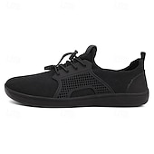 preiswerte Sneaker für Herren-Barfuß-Sneakers aus hellbraunem Strick für Herren – flexibles, bequemes Design mit Schnürverschluss für aktive und lässige Kleidung