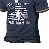  4 de julho de 2026 250º Homens Engraçado Camisas Polo com zíper Camisa de golfe Manga Curta Camisas polo Camisas de colarinho Vintage Casual Streetwear Roupas para festivais Trajes de festa Impressão