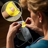 economico cucito e lavoro a maglia e uncinetto-1 strumento per cucire bordi e per la chiusura a scatto per principianti e anziani, strumento di assistenza per il cucito fai da te, accessorio per modelli di cucito domestico per tessuti, artigianato