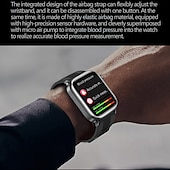 abordables Relojes inteligentes-696 TK66 Reloj inteligente 2.06 pulgada Smartwatch Reloj elegante Bluetooth ECG + PPG Podómetro Recordatorio de Llamadas Compatible con Android iOS Hombre Llamadas con Manos Libres Recordatorio de